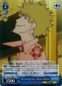 All-seeing Guy, Meme Oshino - Bakemonogatari