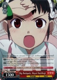 Big Backpack, Mayoi Hachikuji - Bakemonogatari