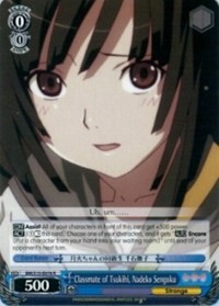 Classmate of Tsukihi, Nadeko Sengoku (V.1 - Rare) - Bakemonogatari