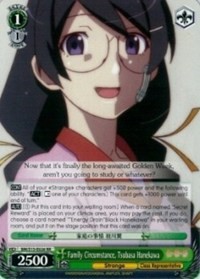 Family Circumstance, Tsubasa Hanekawa - Bakemonogatari