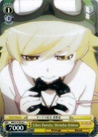 Likes Donuts, Shinobu Oshino - Bakemonogatari