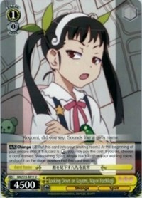 Looking Down on Koyomi, Mayoi Hachikuji - Bakemonogatari