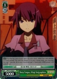 Sharp Tongue, Hitagi Senjyogahara - Bakemonogatari