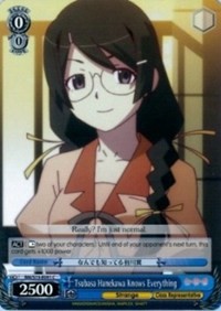 Tsubasa Hanekawa Knows Everything - Bakemonogatari