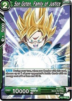 Son Goten, Family of Justice (V.1 - Common) - Galactic Battle