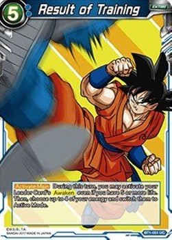 Result of Training - Galactic Battle