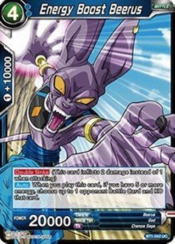 Energy Boost Beerus - Galactic Battle