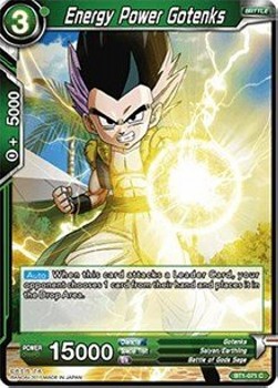 Energy Power Gotenks (V.1 - Common) - Galactic Battle