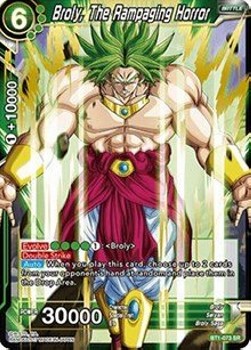 Broly, The Rampaging Horror (V.1 - Super Rare) - Galactic Battle