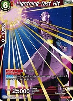 Lightning-fast Hit (V.1 - Super Rare) - Galactic Battle