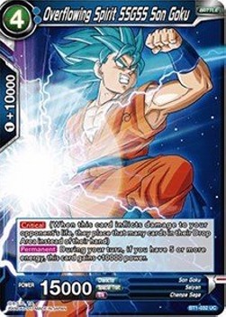 Overflowing Spirit SSGSS Son Goku - Galactic Battle