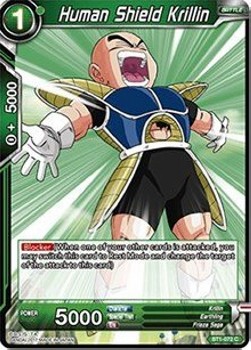 Human Shield Krillin (V.1 - Common) - Galactic Battle