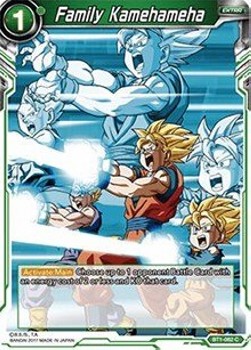 Family Kamehameha (V.1 - Common) - Galactic Battle
