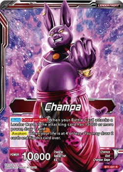Champa // God of Destruction Champa - Galactic Battle