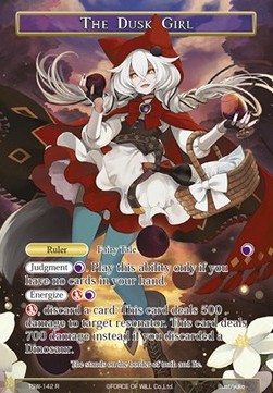 The Dusk Girl // Scarlet, the Crimson Beast - The Time Spinning Witch