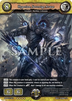 Hyperion, Sovereign Avatar - Gears of Apocalypse
