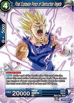 Final Explosion Prince of Destruction Vegeta - Cross Worlds