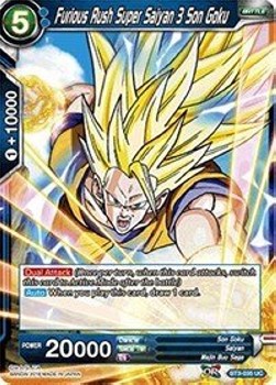 Furious Rush Super Saiyan 3 Son Goku - Cross Worlds