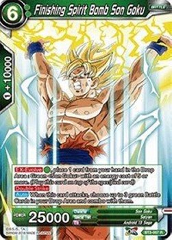 Finishing Spirit Bomb Son Goku - Cross Worlds