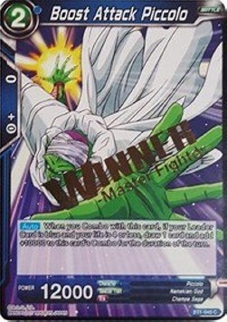 Boost Attack Piccolo - Winner Promos