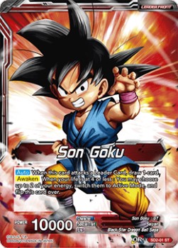 Son Goku // Rising Spirit Super Saiyan Son Goku - Starter Deck: The Extreme Evolution