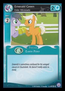 Emerald Green *Cider Aficionado* - Premiere