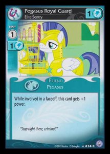 Pegasus Royal Guard *Elite Sentry* - Premiere