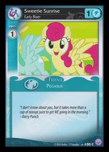 Sweetie Sunrise *Early Riser* - Premiere