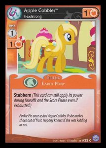 Apple Cobbler *Headstrong* - Premiere