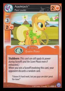 Applejack *Plant Leader* (V.1 - Common) - Premiere