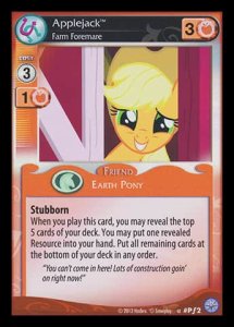 Applejack *Farm Foremare* (V.2 - Promo) - Premiere