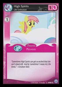 High Spirits *Life Enthusiast* - Premiere