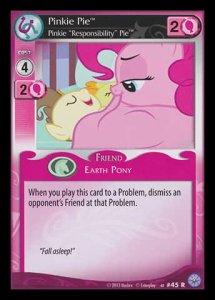 Pinkie Pie *Pinkie "Responsibility" Pie* (V.1 - Rare) - Premiere