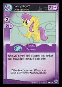 Sunny Rays *One Bright Mare* - Premiere
