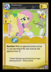 Fluttershy *Guidance Counselor* (V.1 - Rare) - Premiere