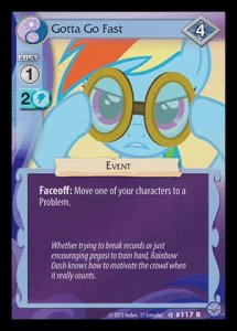 Gotta Go Fast (V.1 - Rare) - Premiere