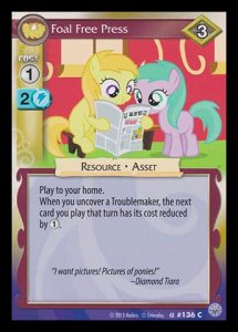 Foal Free Press - Premiere
