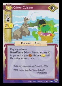 Critter Cuisine - Premiere