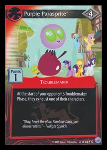 Purple Parasprite - Premiere