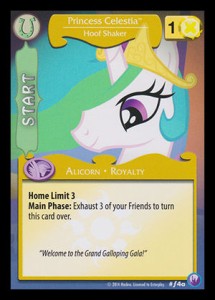 Princess Celestia *Hoof Shaker* // Princess Celestia *Hoof Shaker* (V.1 - Foil) - Canterlot Nights