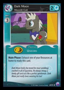 Dark Moon *Moonlit Colt* - Canterlot Nights