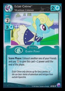 Eclair Crème *Vicarious Listener* - Canterlot Nights