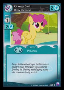 Orange Swirl *Dizzy Daredevil* - Canterlot Nights
