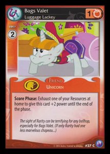 Bags Valet *Luggage Lackey* - Canterlot Nights