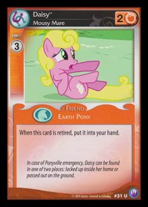 Daisy *Mousy Mare* (V.1 - Uncommon) - Canterlot Nights