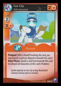 Fast Clip *Drill Instructor* - Canterlot Nights