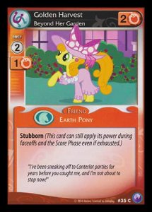 Golden Harvest *Beyond Her Garden* (V.1 - Common) - Canterlot Nights