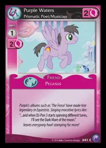 Purple Waters *Prismatic Poet/Musician* - Canterlot Nights
