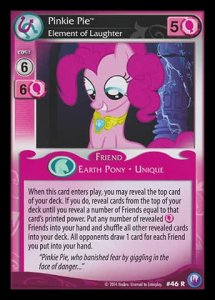 Pinkie Pie *Element of Laughter* (V.1 - Rare) - Canterlot Nights