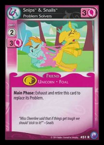 Snips & Snails *Problem Solvers* (V.1 - Rare) - Canterlot Nights